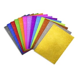 Goma Eva Glitter Surtida...