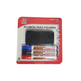 Set 3 Plumones para Pizarra...
